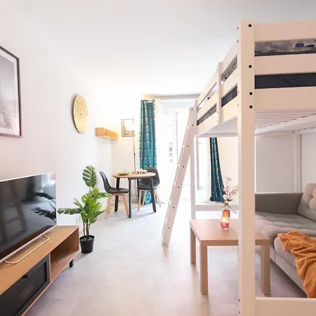 Le Studieux 2-t1-25m2-metro 7 *